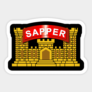 SAPPER Tab w Eng Br Sticker